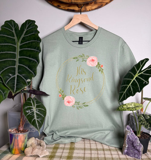 Officially Licensed L. Ballew: His Ringsend Rose Gildan Tops