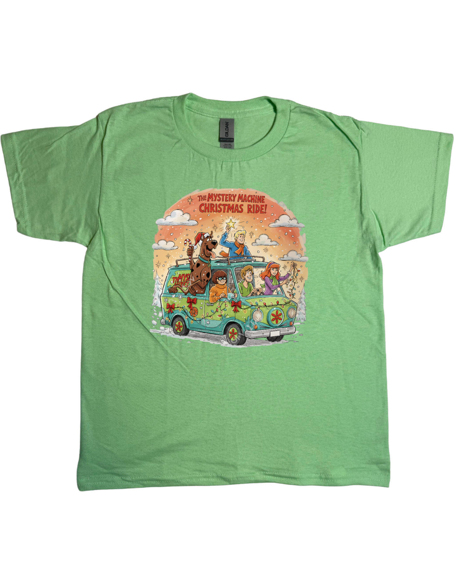 Scooby Christmas Youth Tee