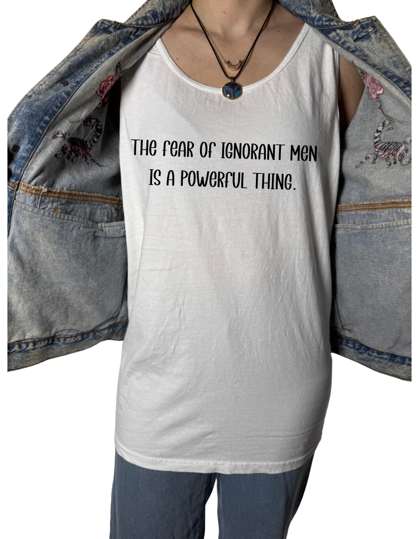 Officially Licensed Harper L. Woods: Ignorant Men Tank