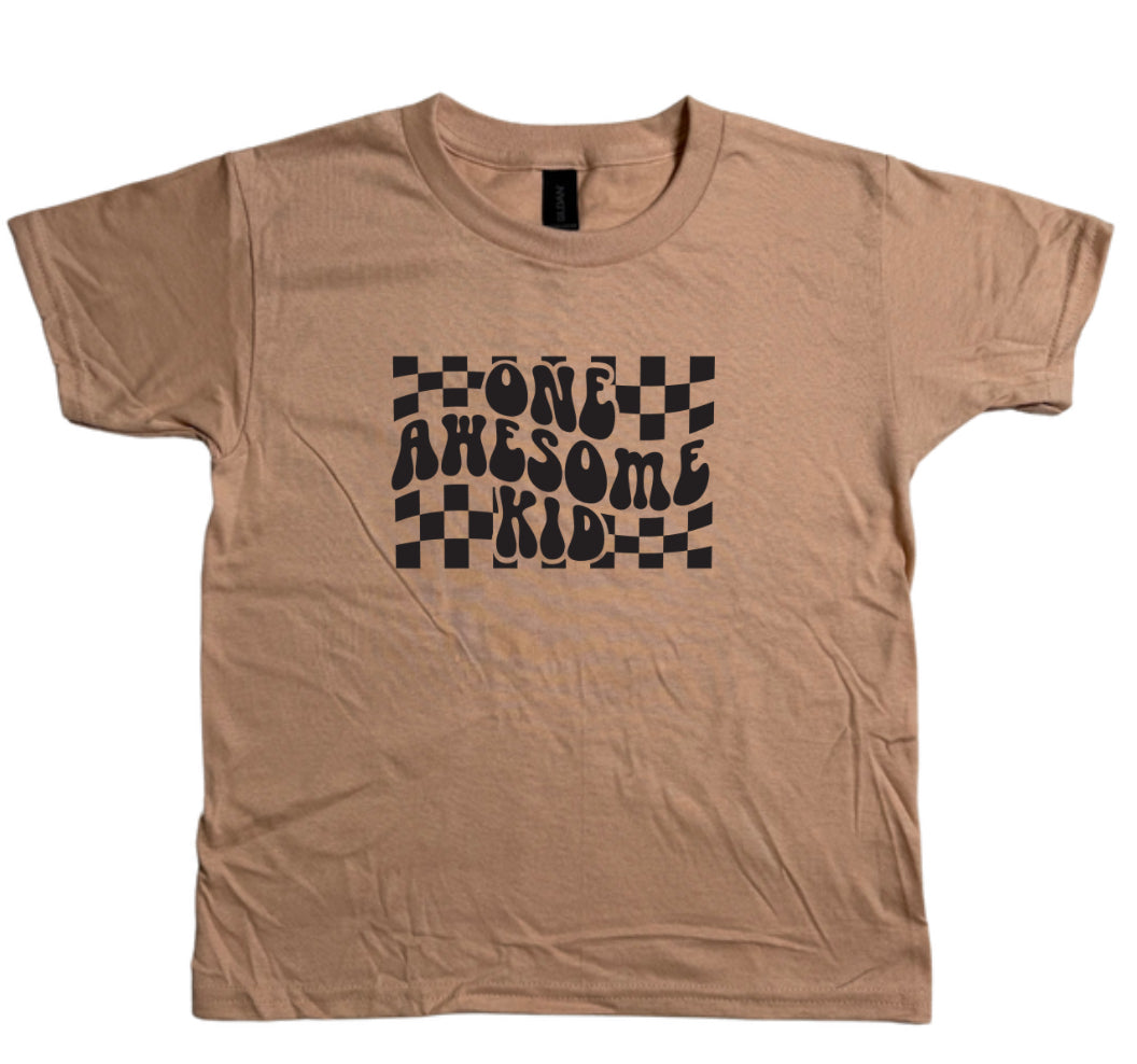 One Awesome Kid Youth Gildan Tee