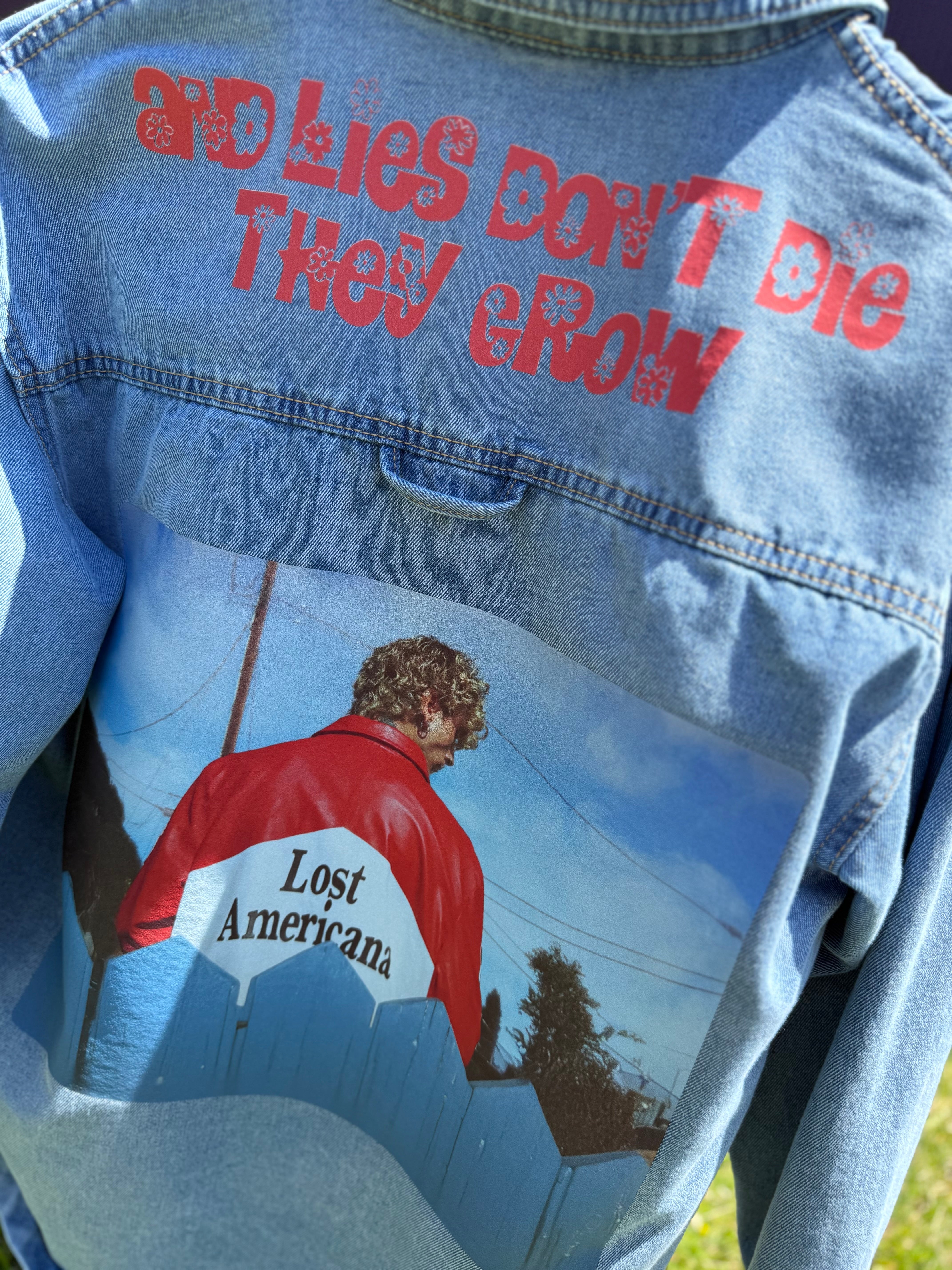 MGK Lost Americana Treading Water Upthrift Jean Jacket Size S