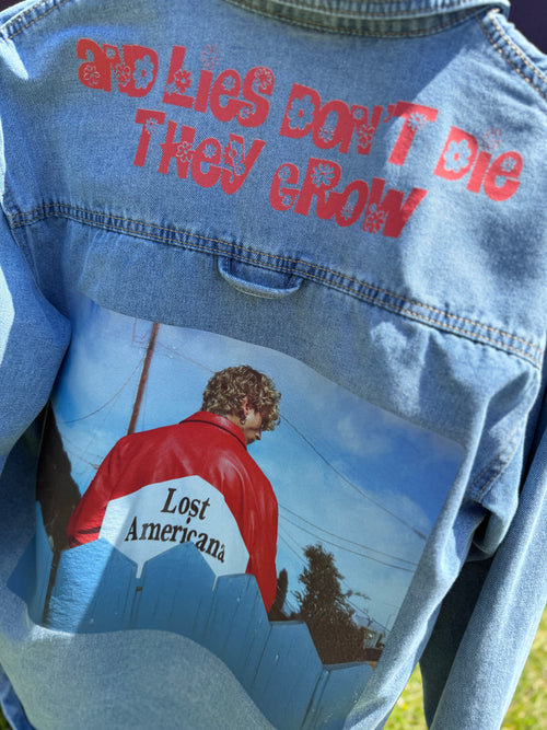 MGK Lost Americana Treading Water Upthrift Jean Jacket Size S