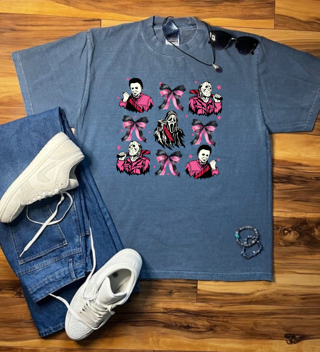 Pink Halloween Shaka Wear Tee