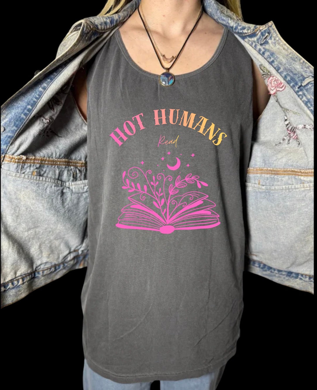 Hot Humans Read Tank