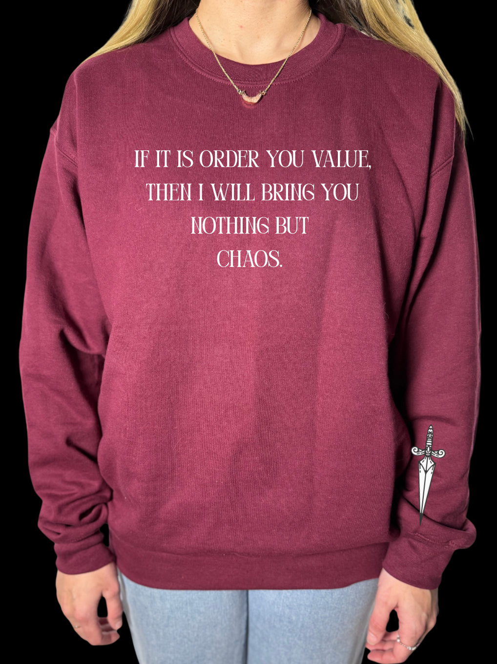 Officially Licensed Harper L. Woods: Chaos Gildan Tops