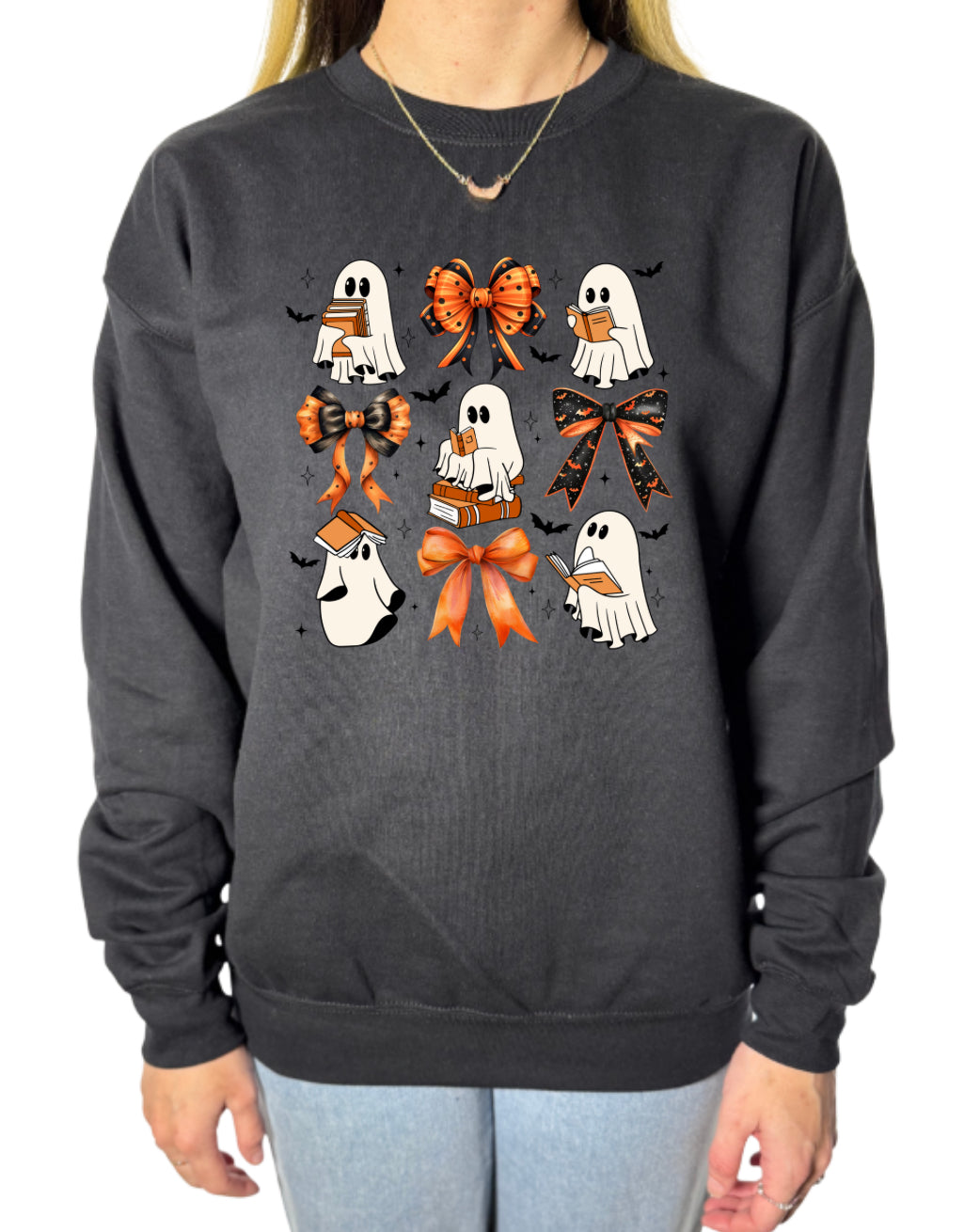 Ghosts and Books Gildan Tops