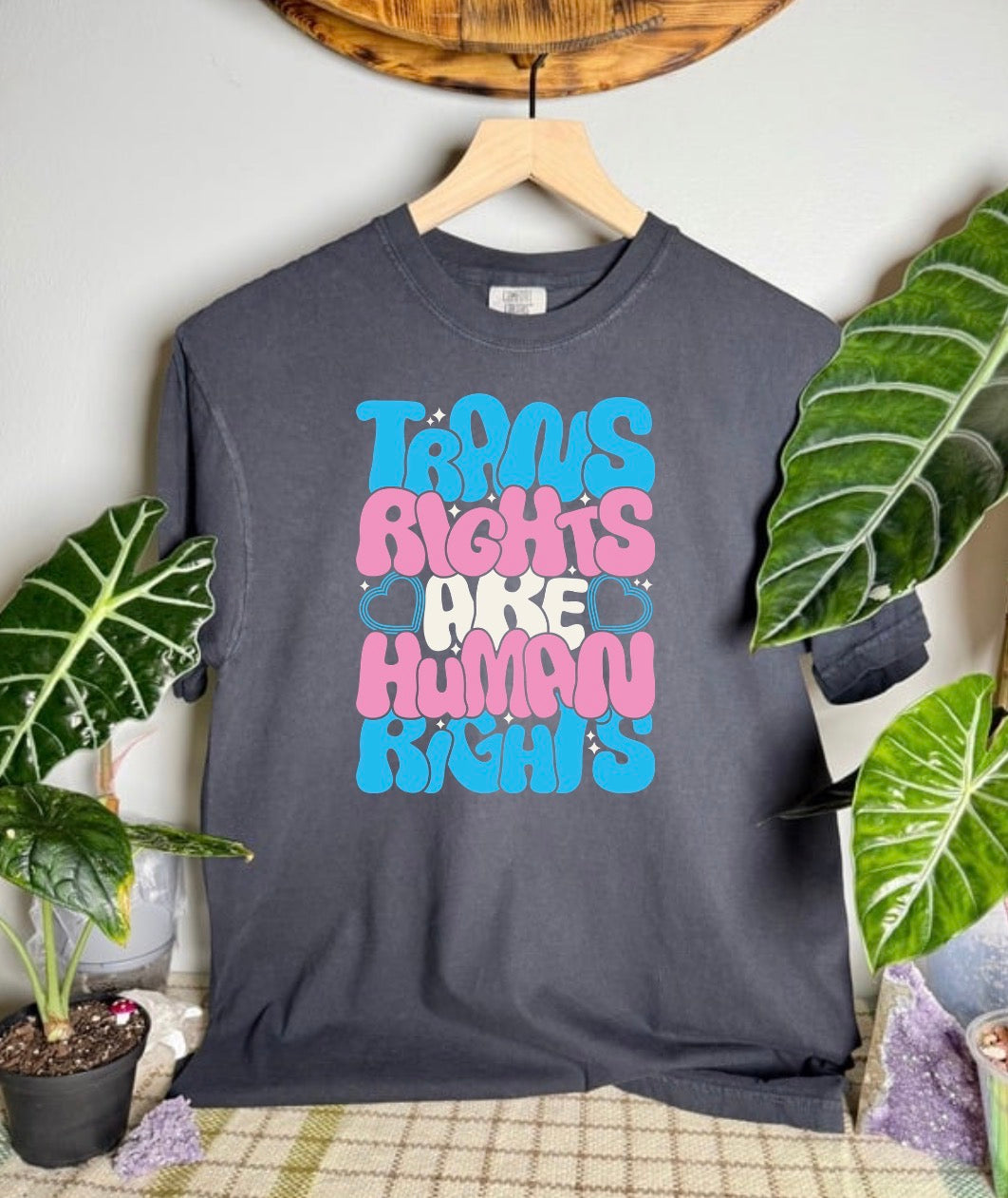 Trans Rights Comfort Colors Tee