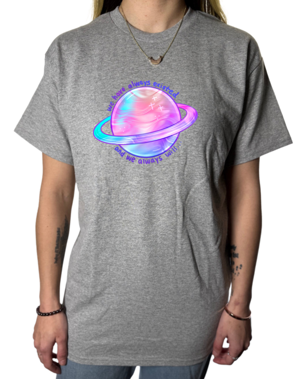 Always Existed Sublimation Gildan Top