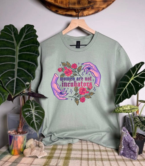 Women Are Not Incubators Gildan Tops