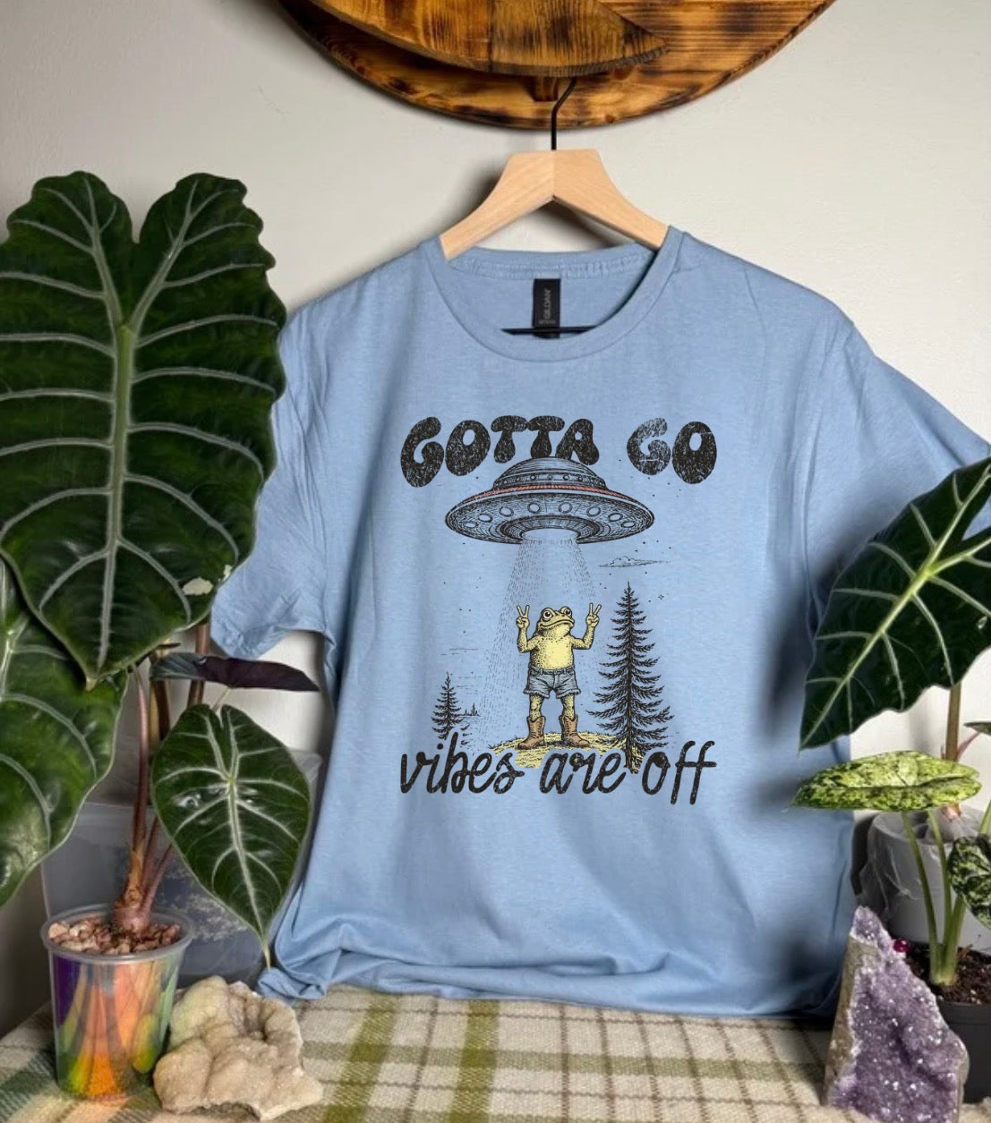 Vibes Are Off Gildan Tops