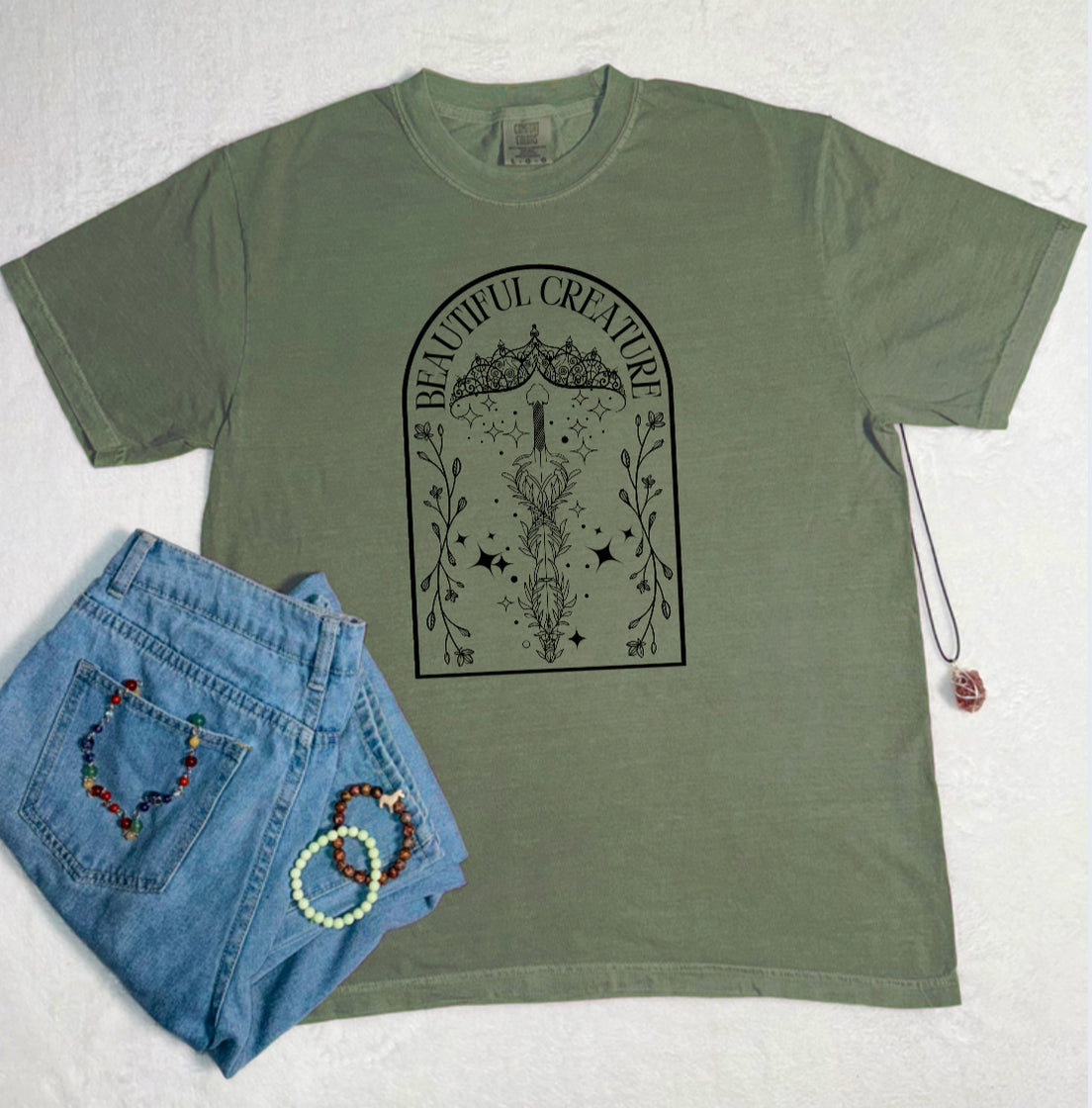Officially Licensed Brea Lamb: Beautiful Creature Comfort Colors Tee