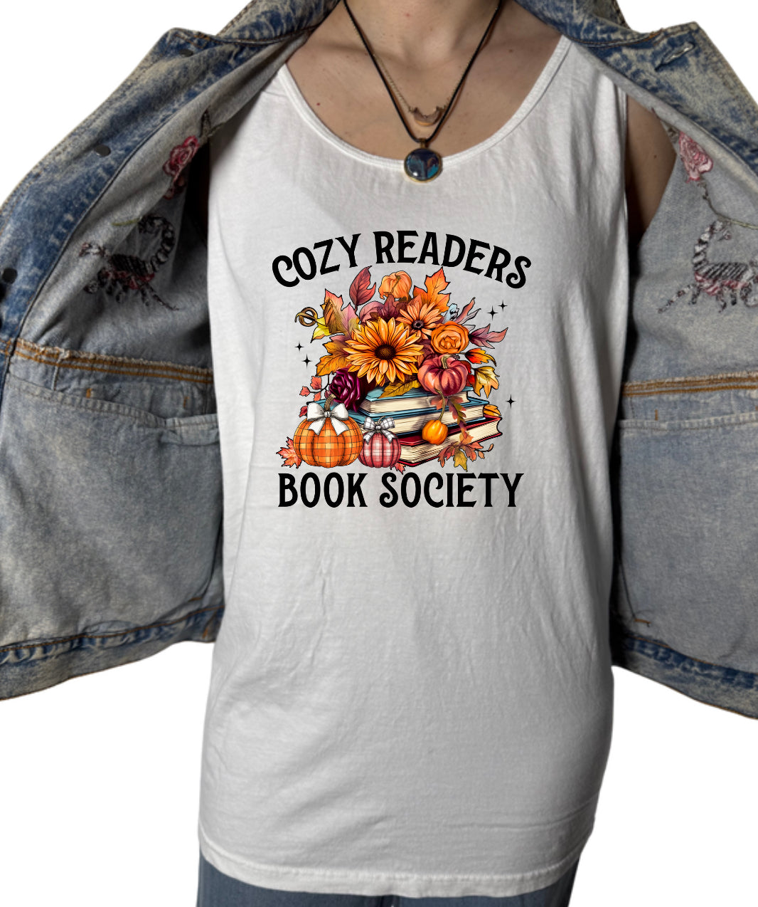 Cozy Readers Book Society Tank