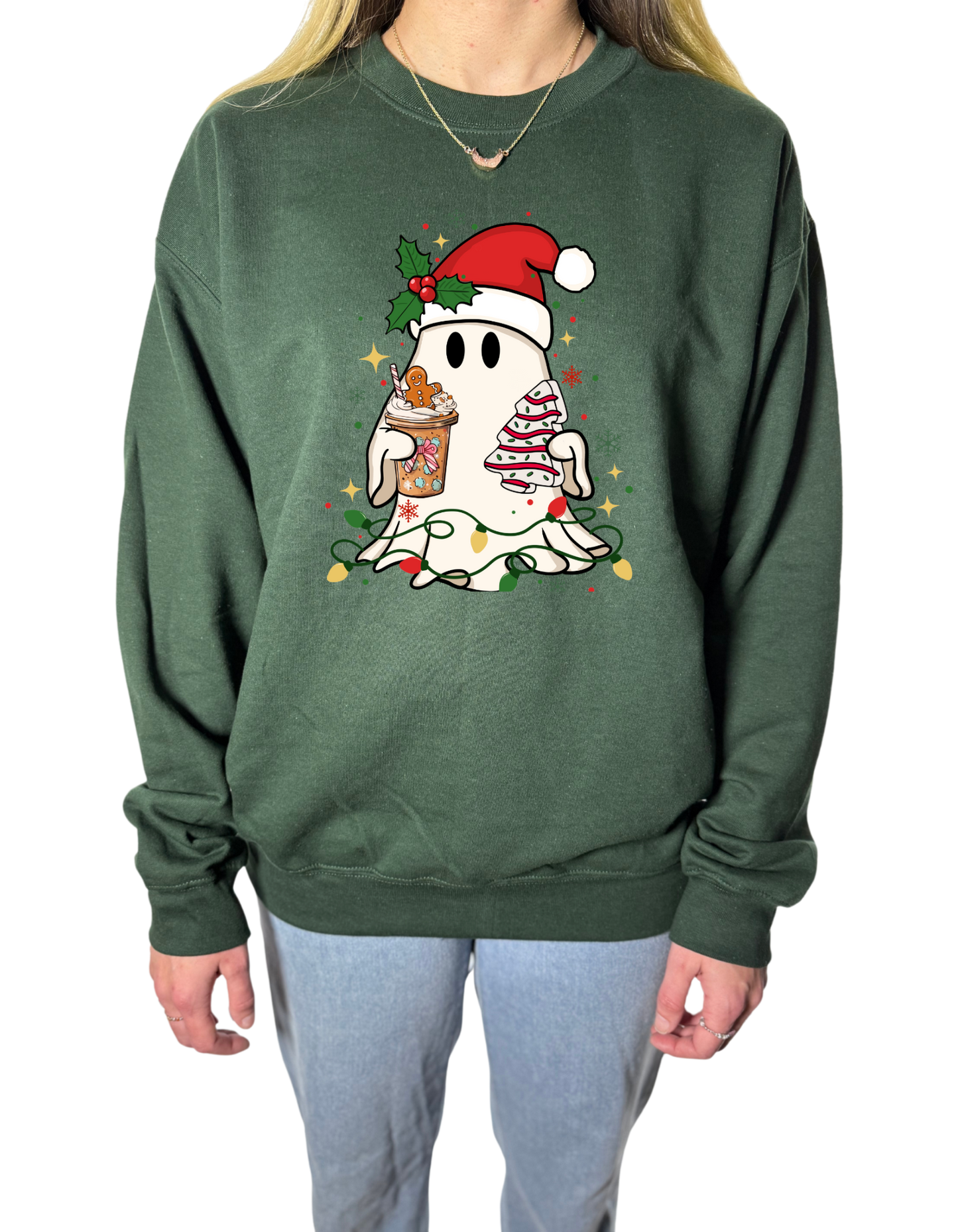Holiday Ghost Gildan Tops