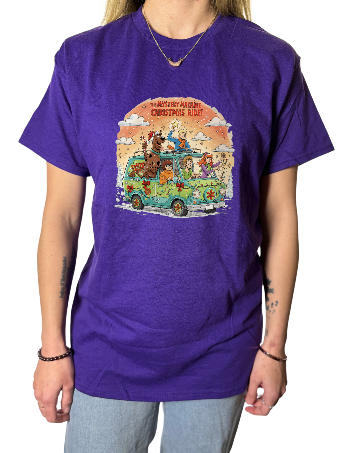 Scooby Christmas Gildan Tops