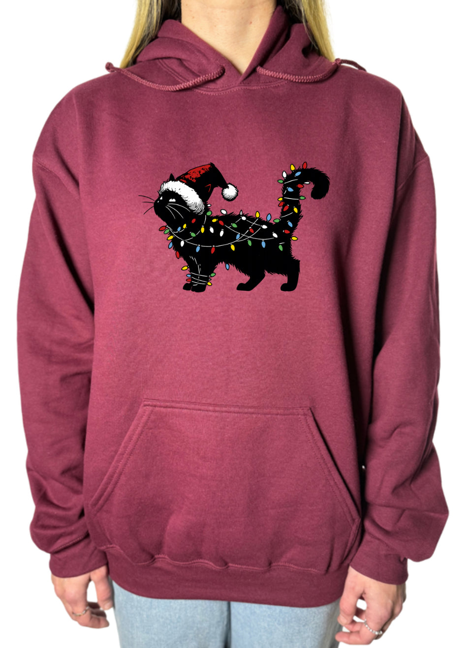 Holiday Cat Gildan Tops