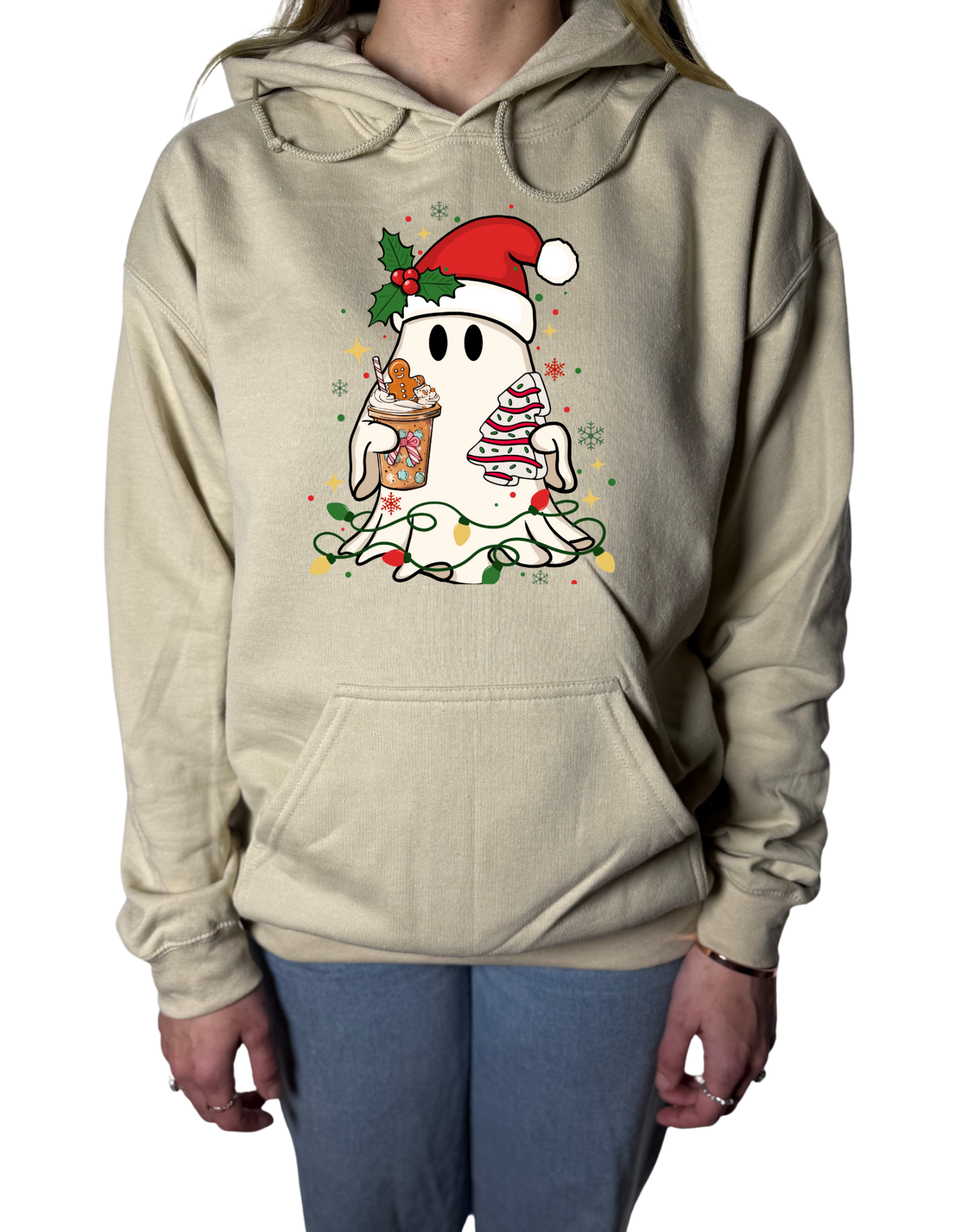 Holiday Ghost Gildan Tops