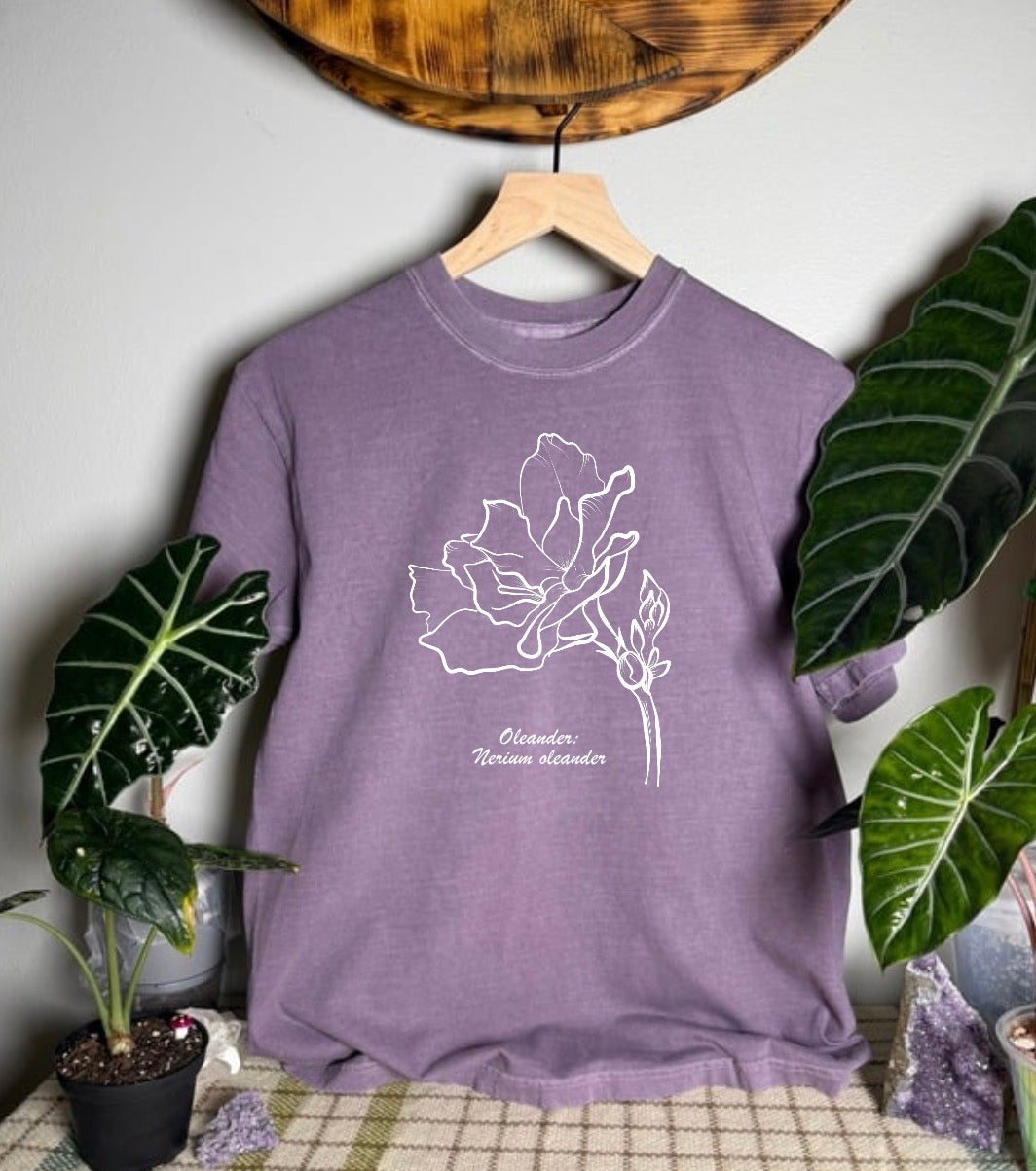 Officially Licensed Nova Nox: Oleander Comfort Colors Tee