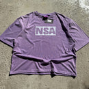 Still Learning To Walk On My Own NSA Purple Tee Size L
