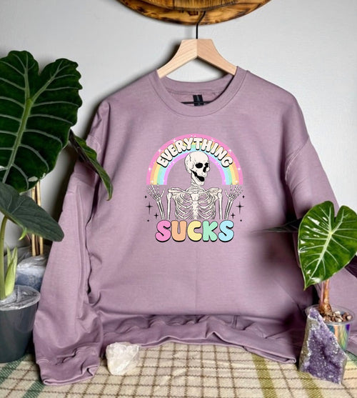 Everything Sucks Gildan Tops