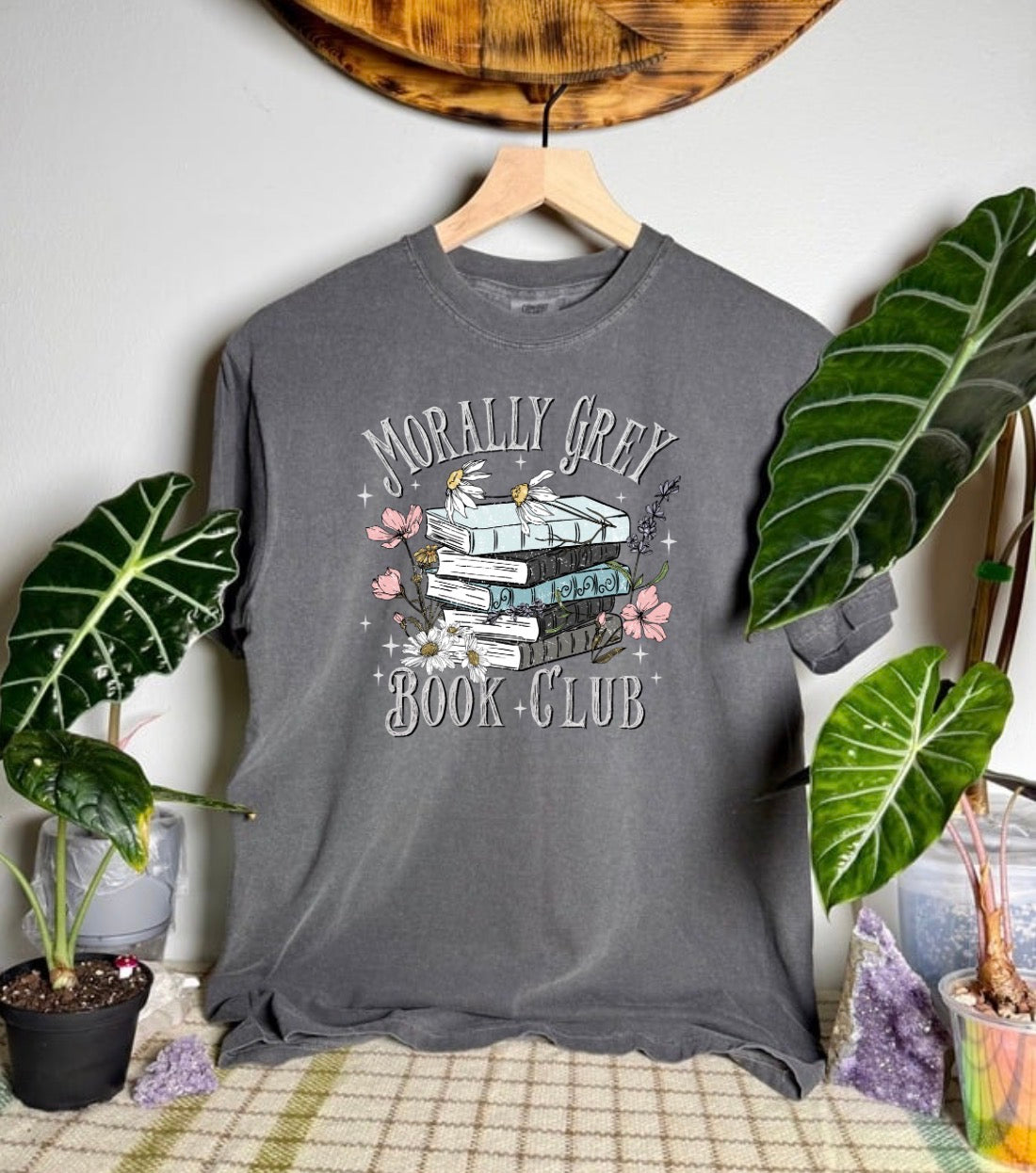 Morally Grey Comfort Colors Tee