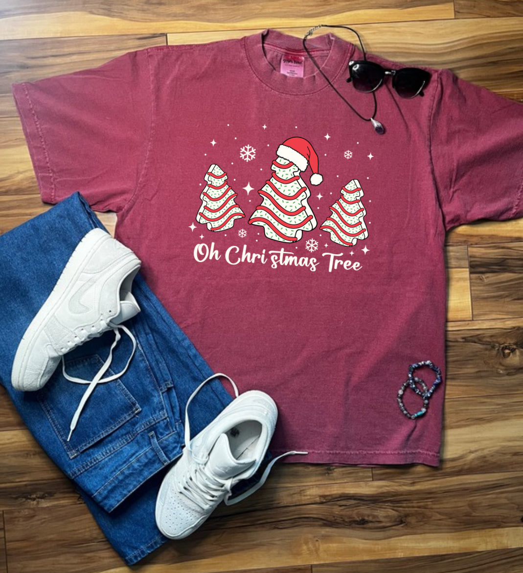 Oh Christmas Tree Shaka Wear Tee
