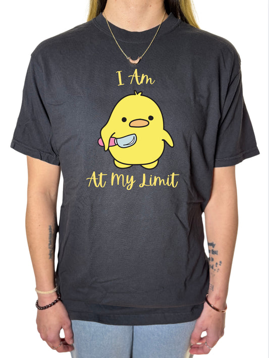 At My Limit Comfort Colors Tee