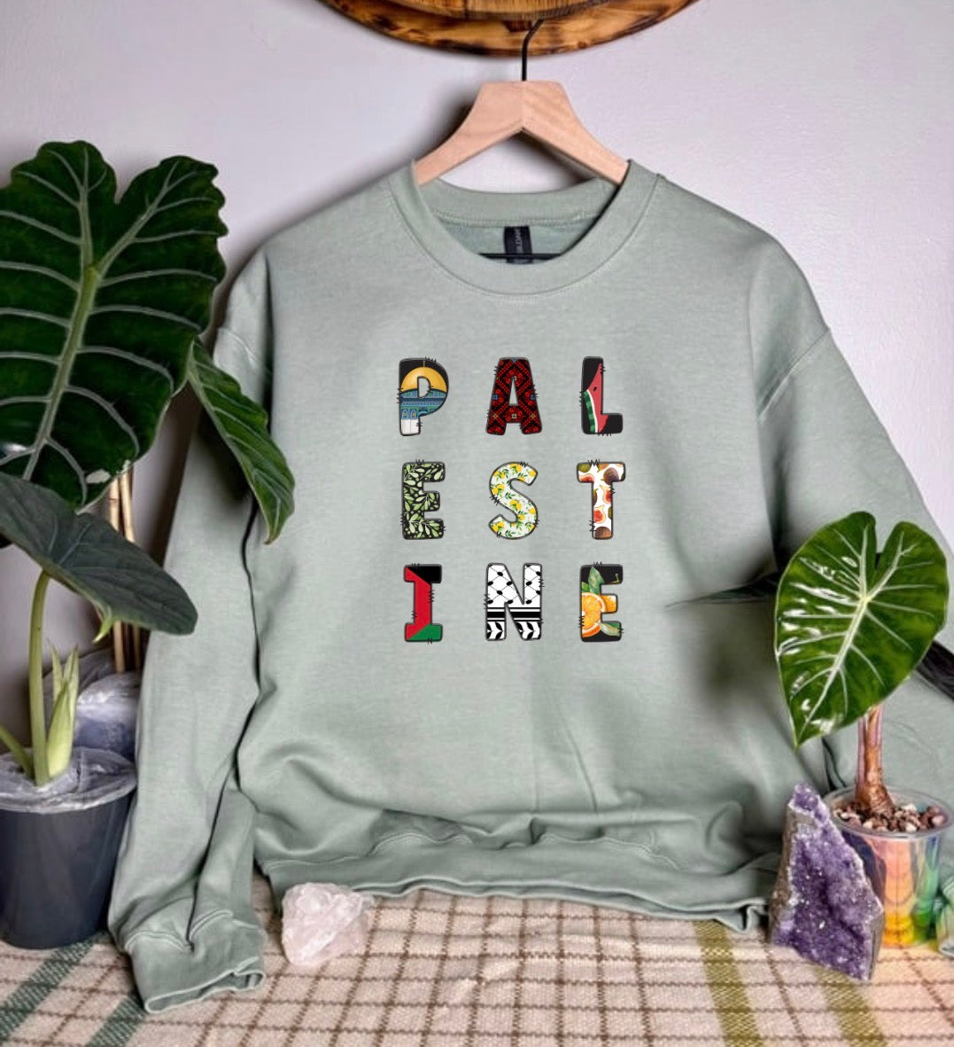 Palestine Gildan Tops