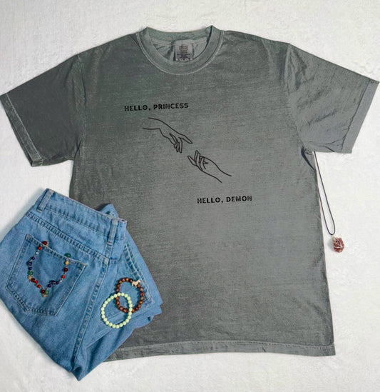 Officially Licensed Brea Lamb: Hello Comfort Colors Tee