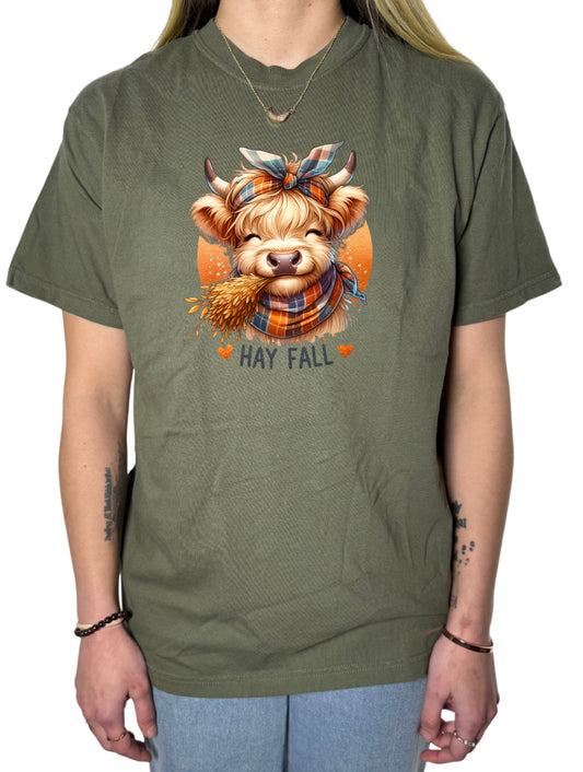 Hay Fall Comfort Colors Tee