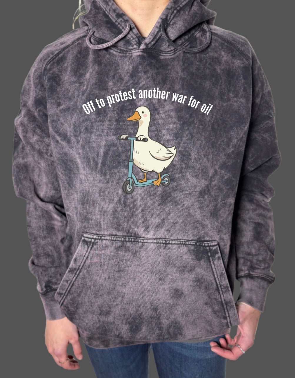 Protest Vintage Wash Hoodie