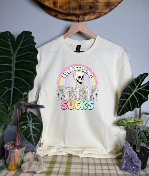 Everything Sucks Gildan Tops