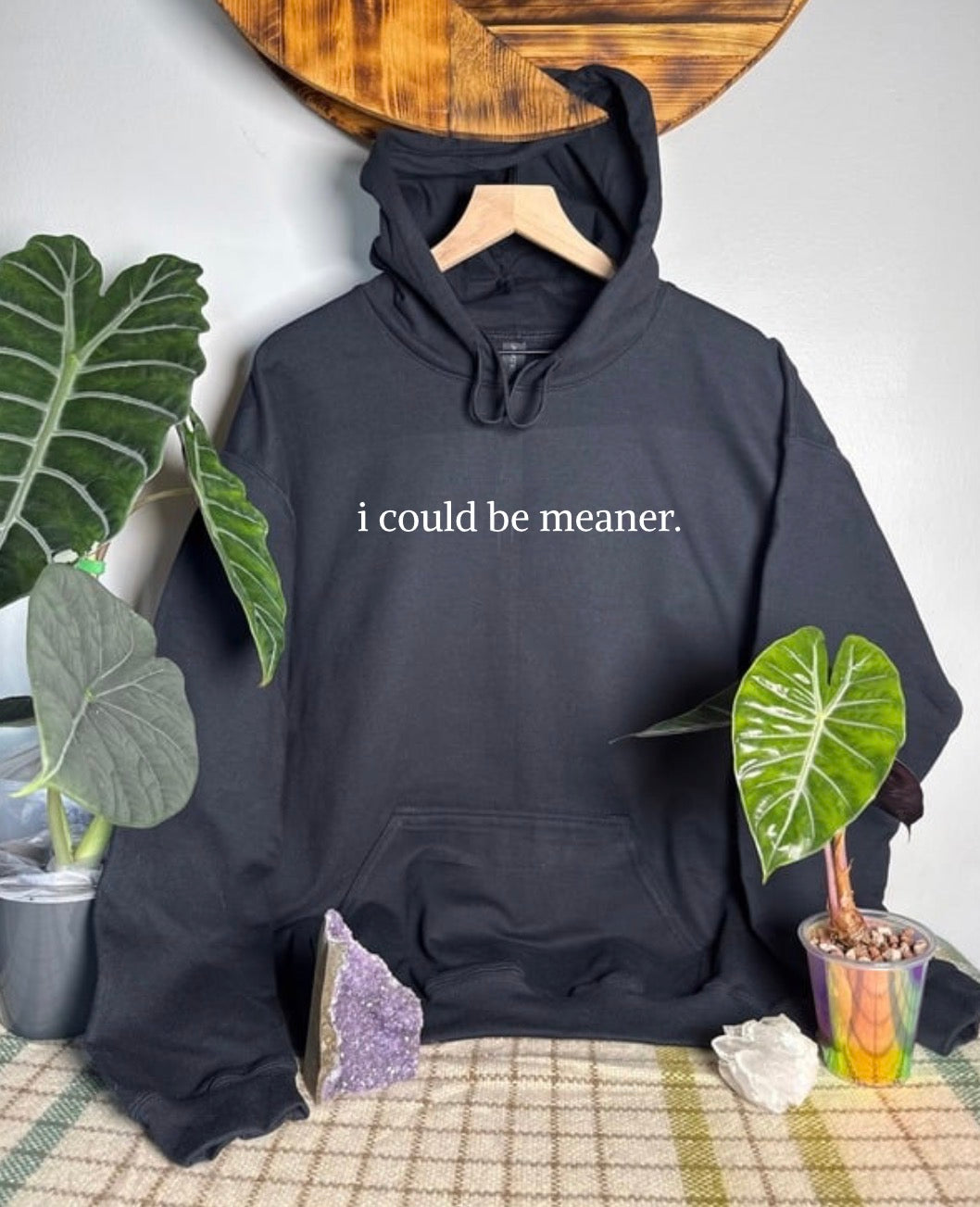 I Could Be Meaner Gildan Tops