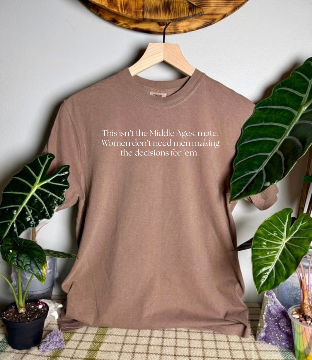 Officially Licensed L Ballew: Middle Ages Comfort Colors Tee