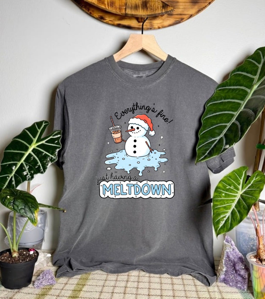Meltdown Comfort Colors Tee