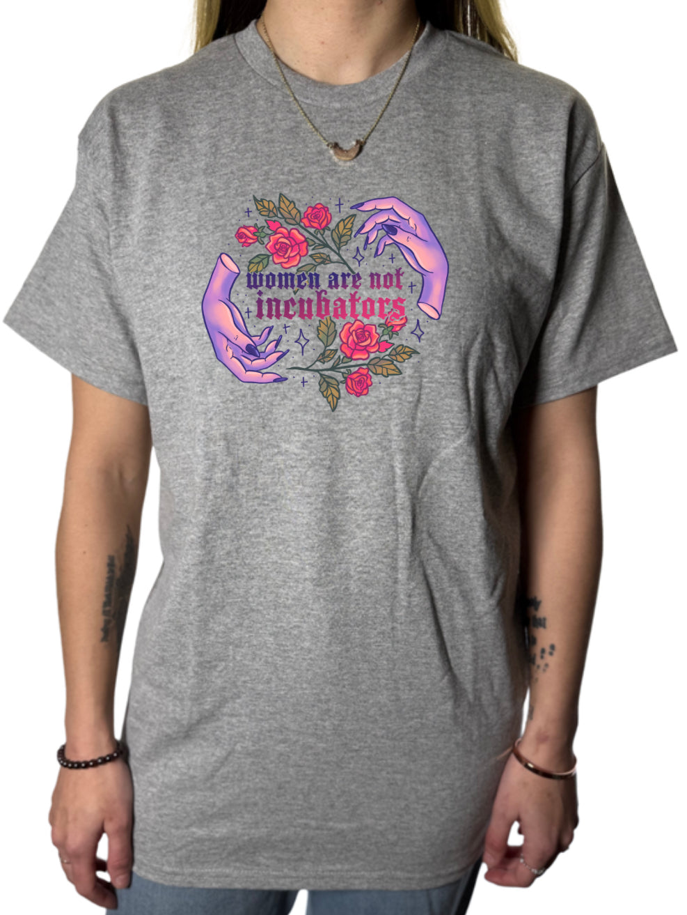 Women Are Not Incubators Gildan Tops