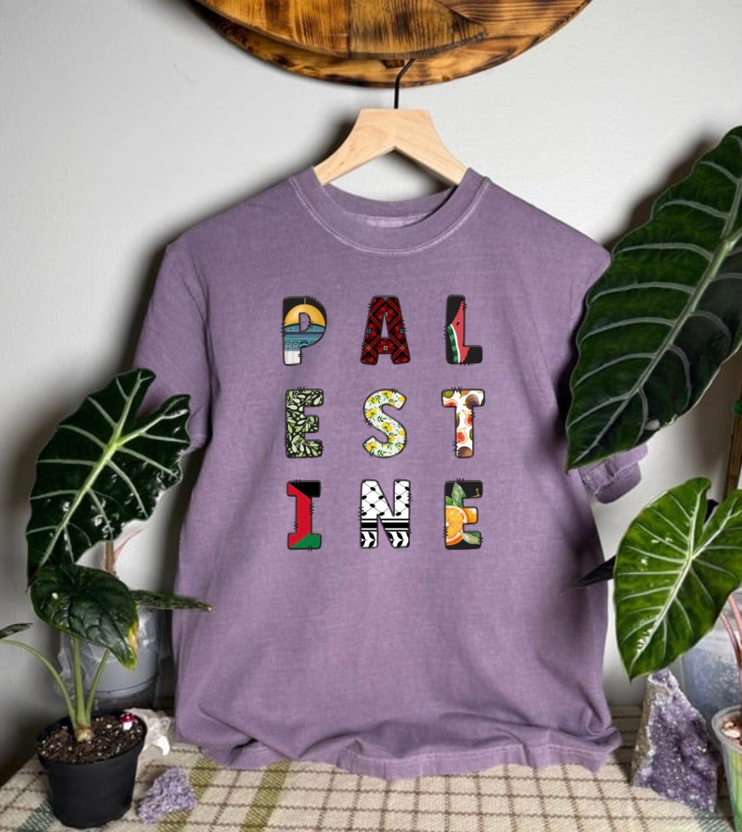 Palestine Comfort Colors Tee