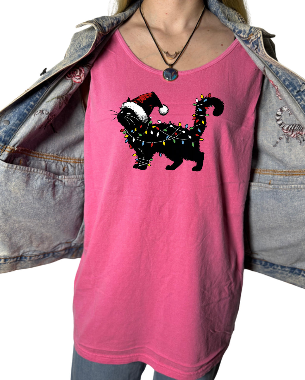 Holiday Cat Tank