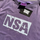Still Learning To Walk On My Own NSA Purple Tee Size L
