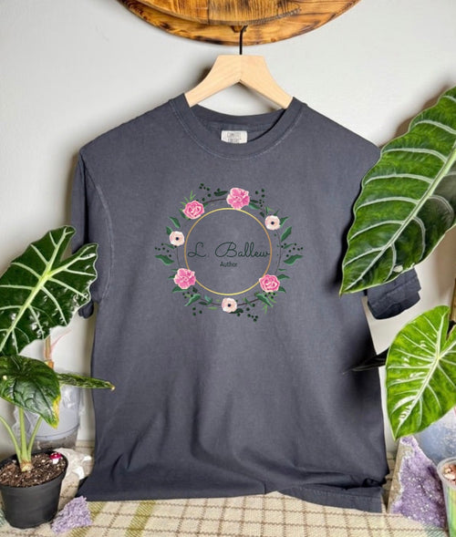 Officially Licensed L Ballew: L Ballew Author Comfort Colors Tee