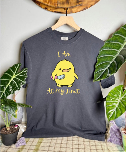 At My Limit Comfort Colors Tee