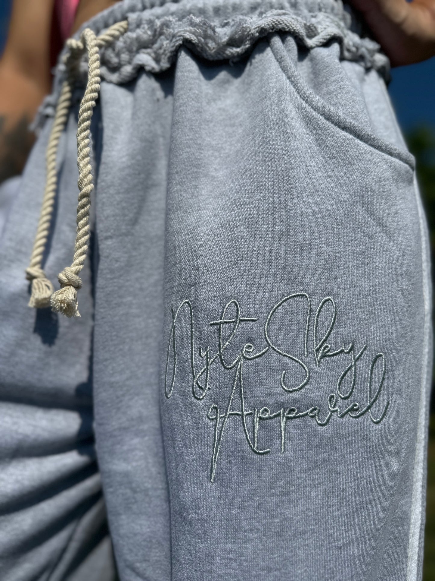 NyteSky 7 Striped Sweatpants