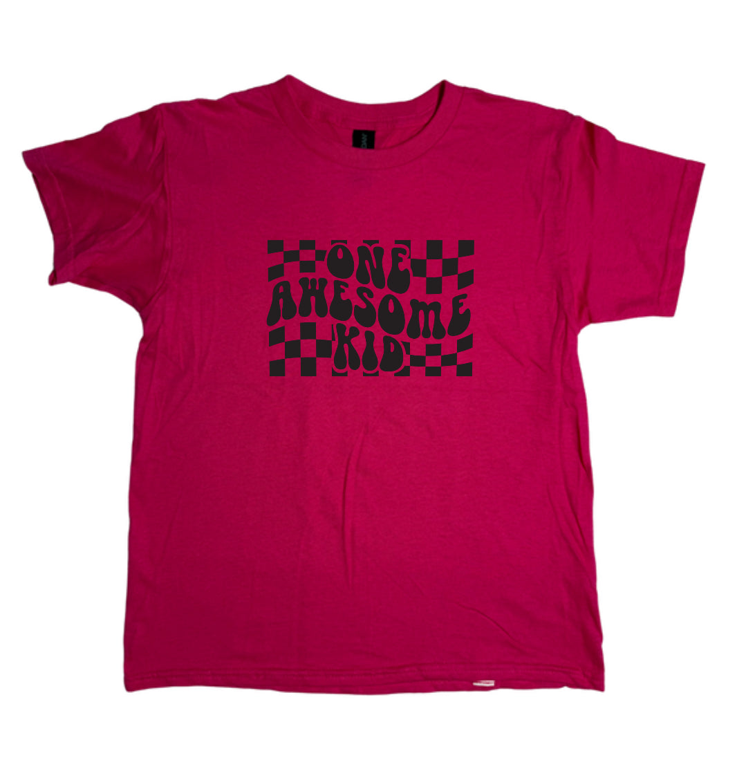 One Awesome Kid Youth Gildan Tee