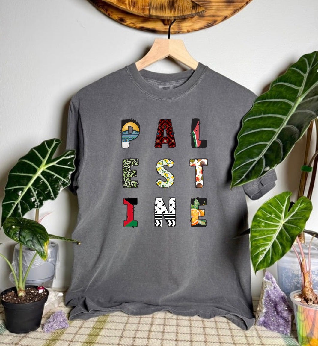 Palestine Comfort Colors Tee