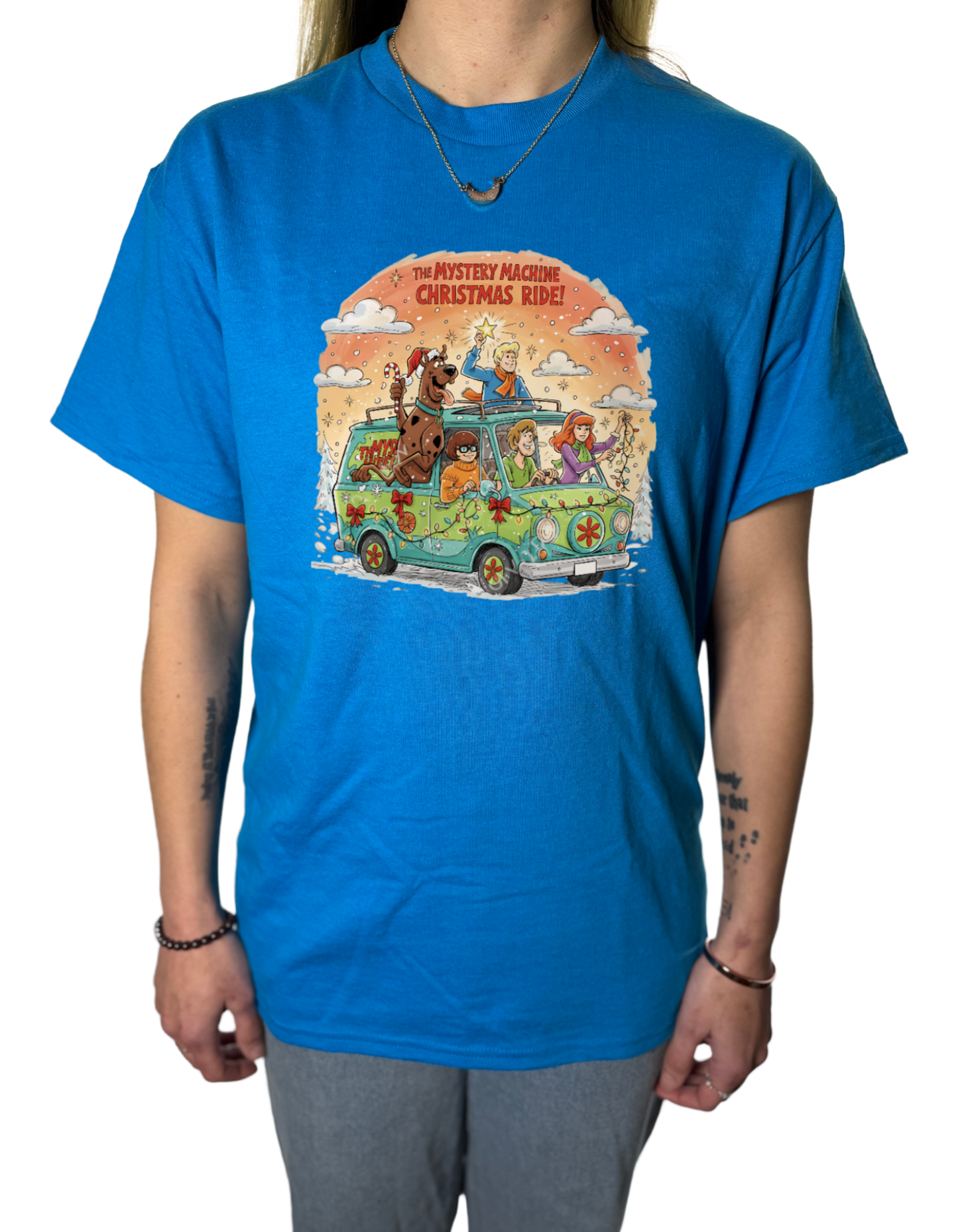 Scooby Christmas Gildan Tops