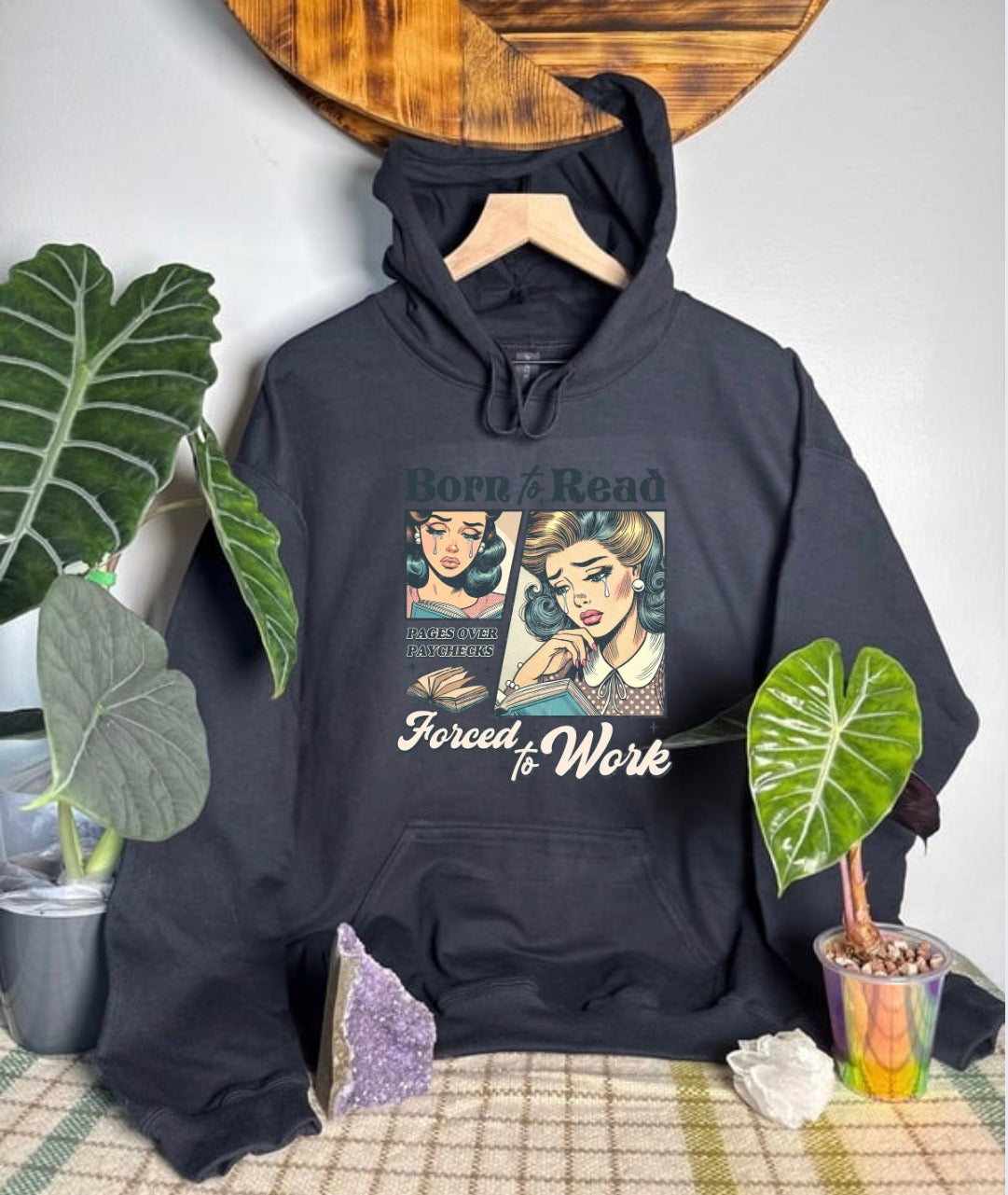 Born To Read Gildan Tops