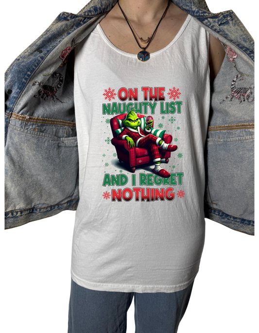 Naughty List Grinch Tank