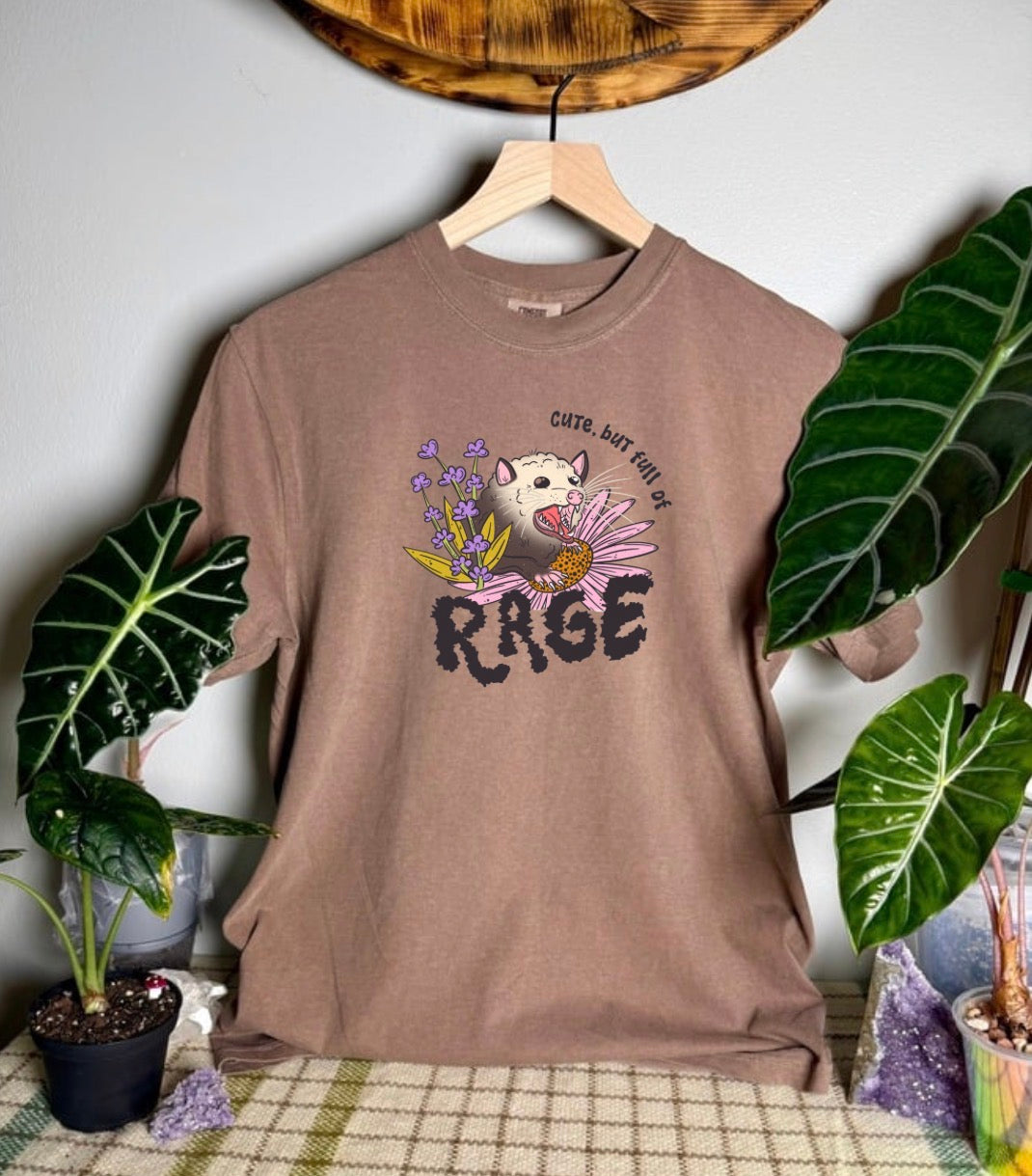 Cute But Full Of Rage Comfort Colors Tee