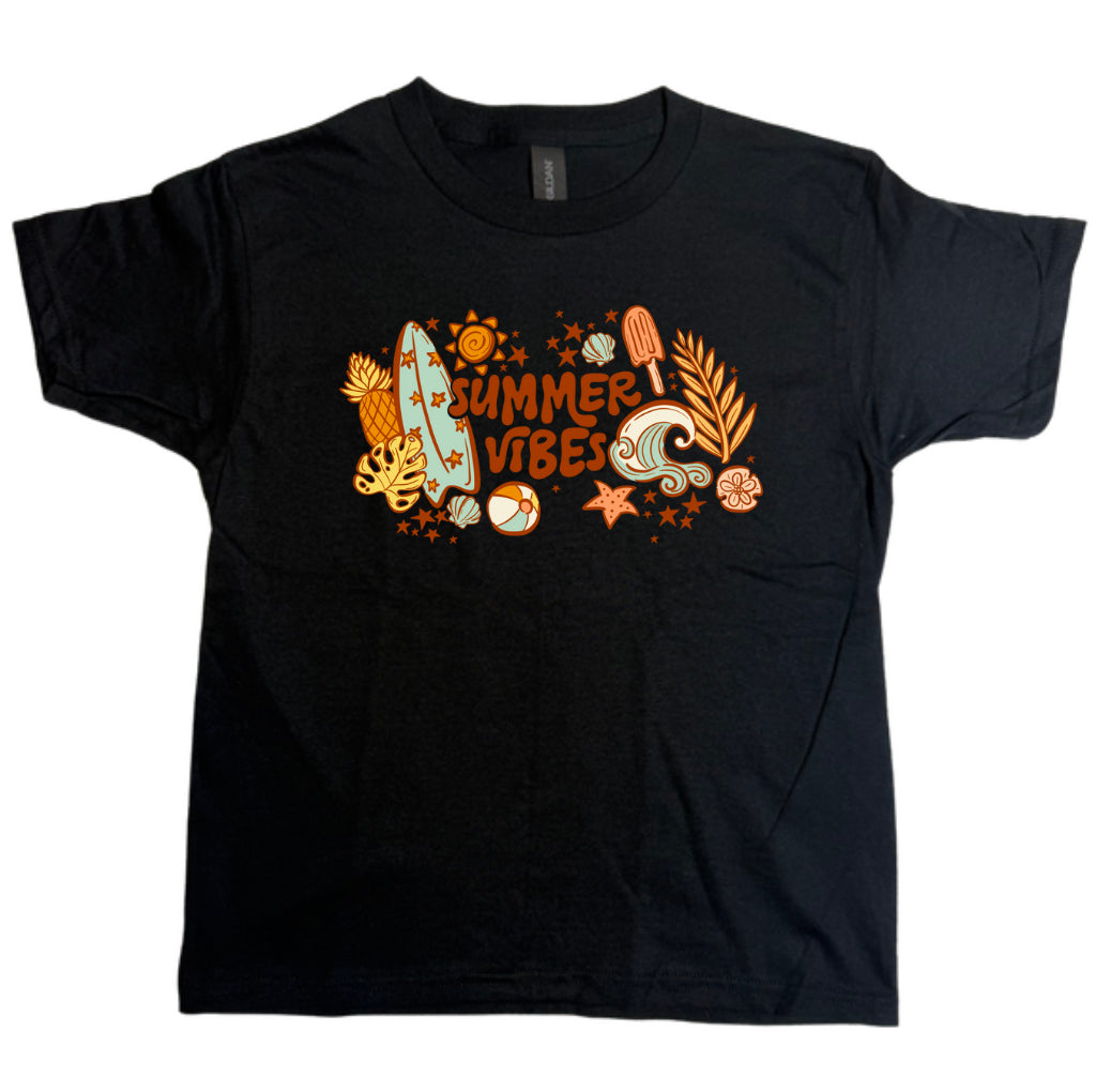 Summer Vibes Gildan Youth Tee