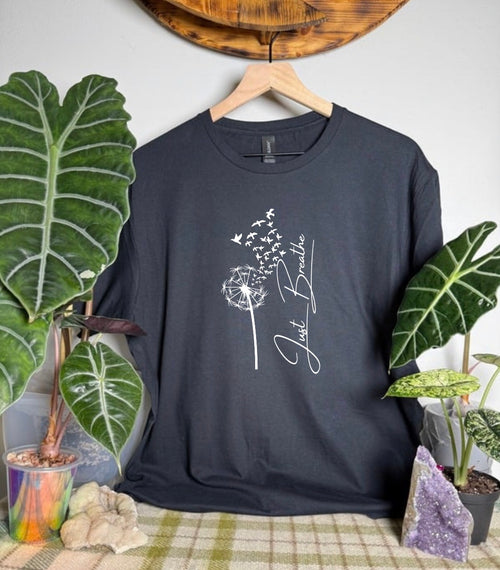 Just Breathe Gildan Tops
