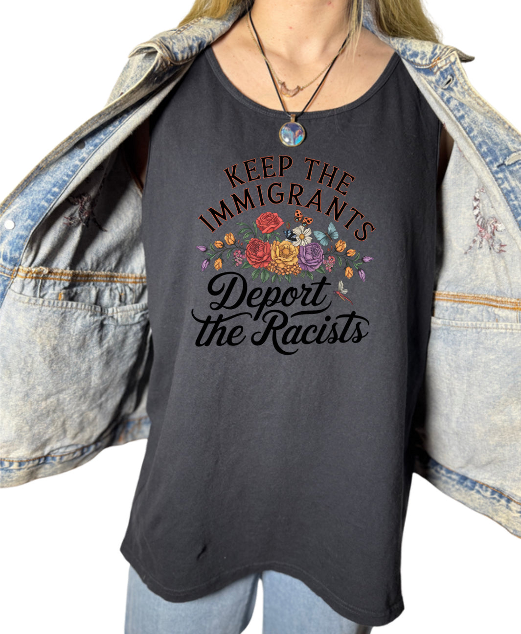 Deport The Racists Tank